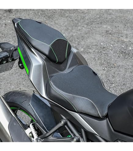 Amazon.com: Lower Rider Passenger Comfort Seat Saddle for Ninja ZX